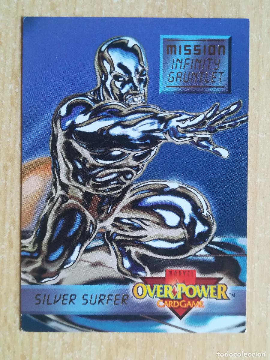 Trading cards: Mission Infinity Gauntlet - Silver Surfer (6 de 7) Marvel Over Power - Foto 1