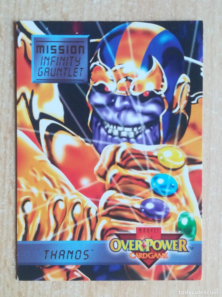 Trading cards: Mission Infinity Gauntlet - Thanos (7 de 7) Marvel Over Power - Foto 1