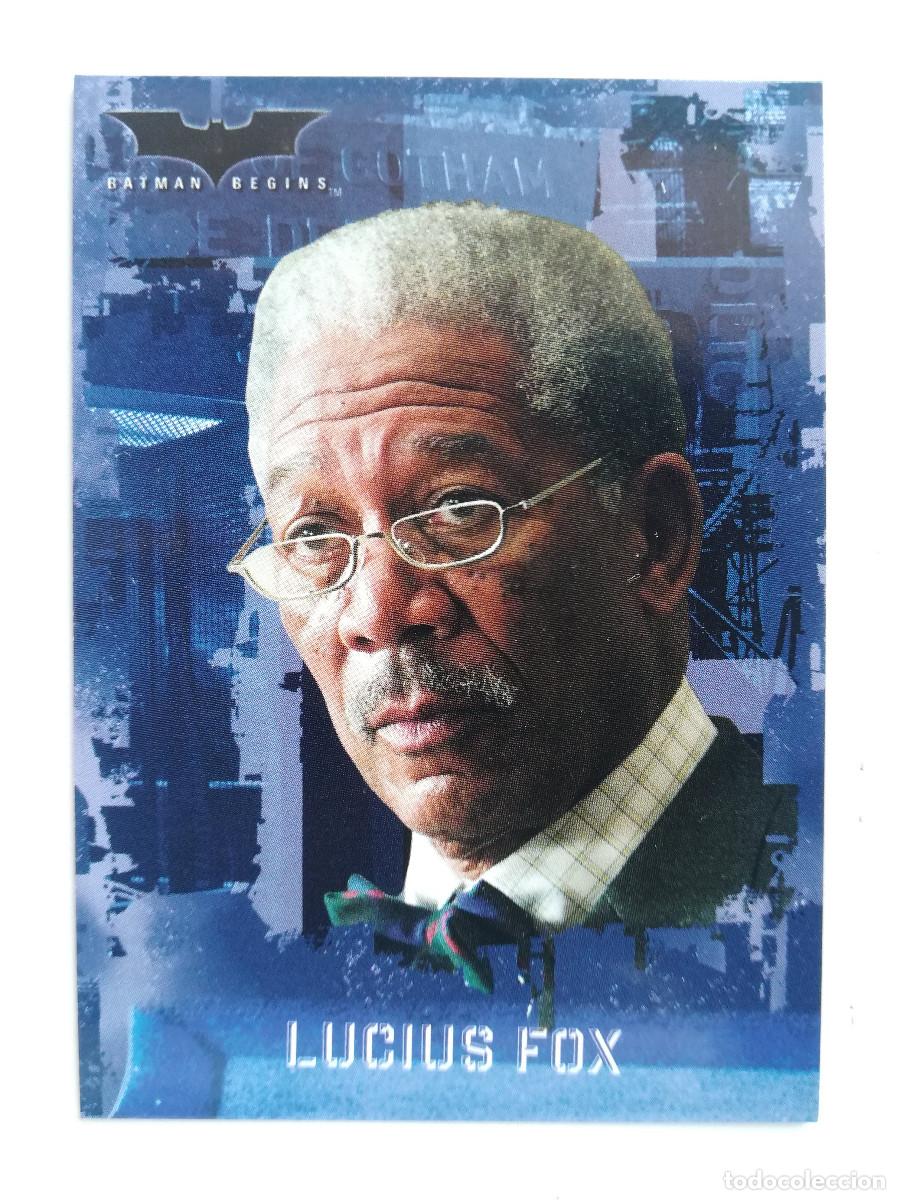 Trading cards: Batman Begins Topps N&ordm; 6. Lucius Fox. - Foto 1