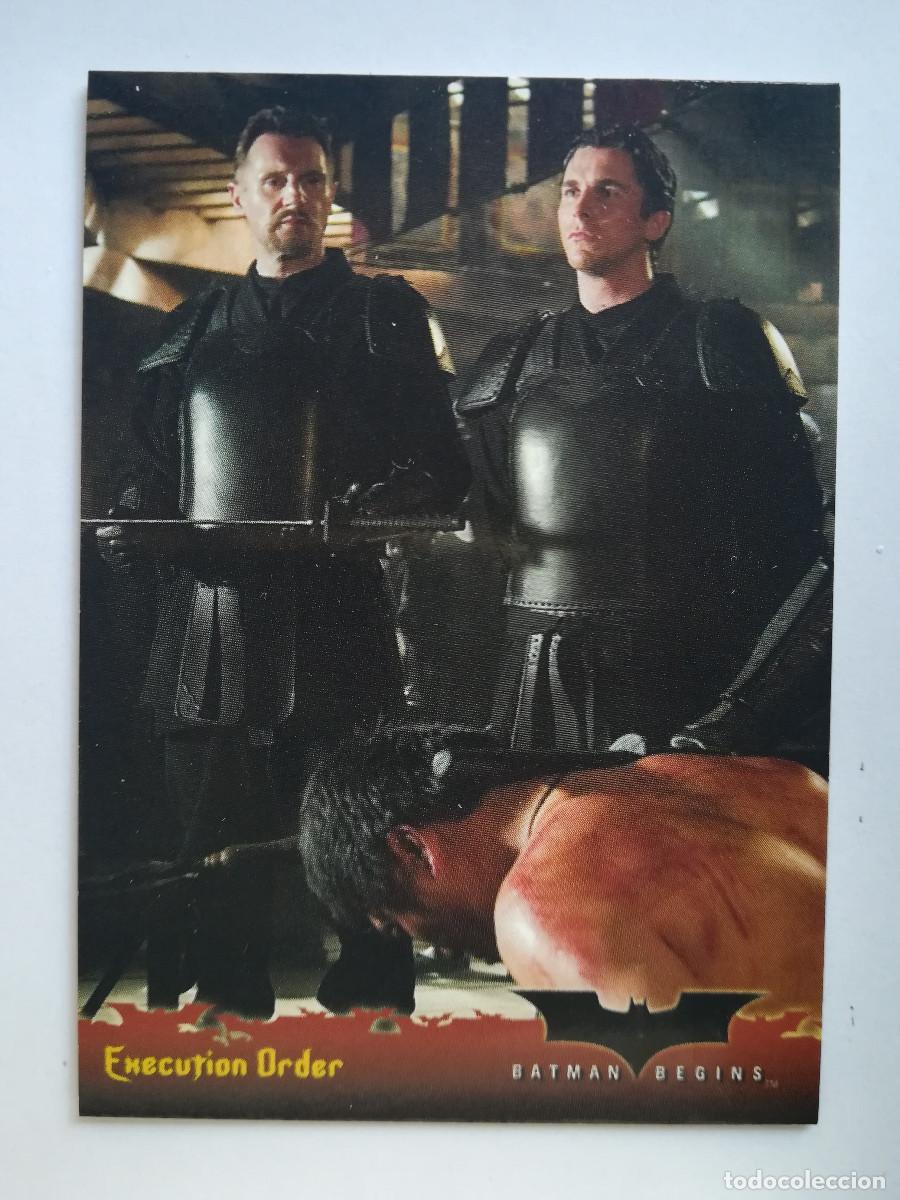 Trading cards: Batman Begins Topps N&ordm; 31. - Foto 1