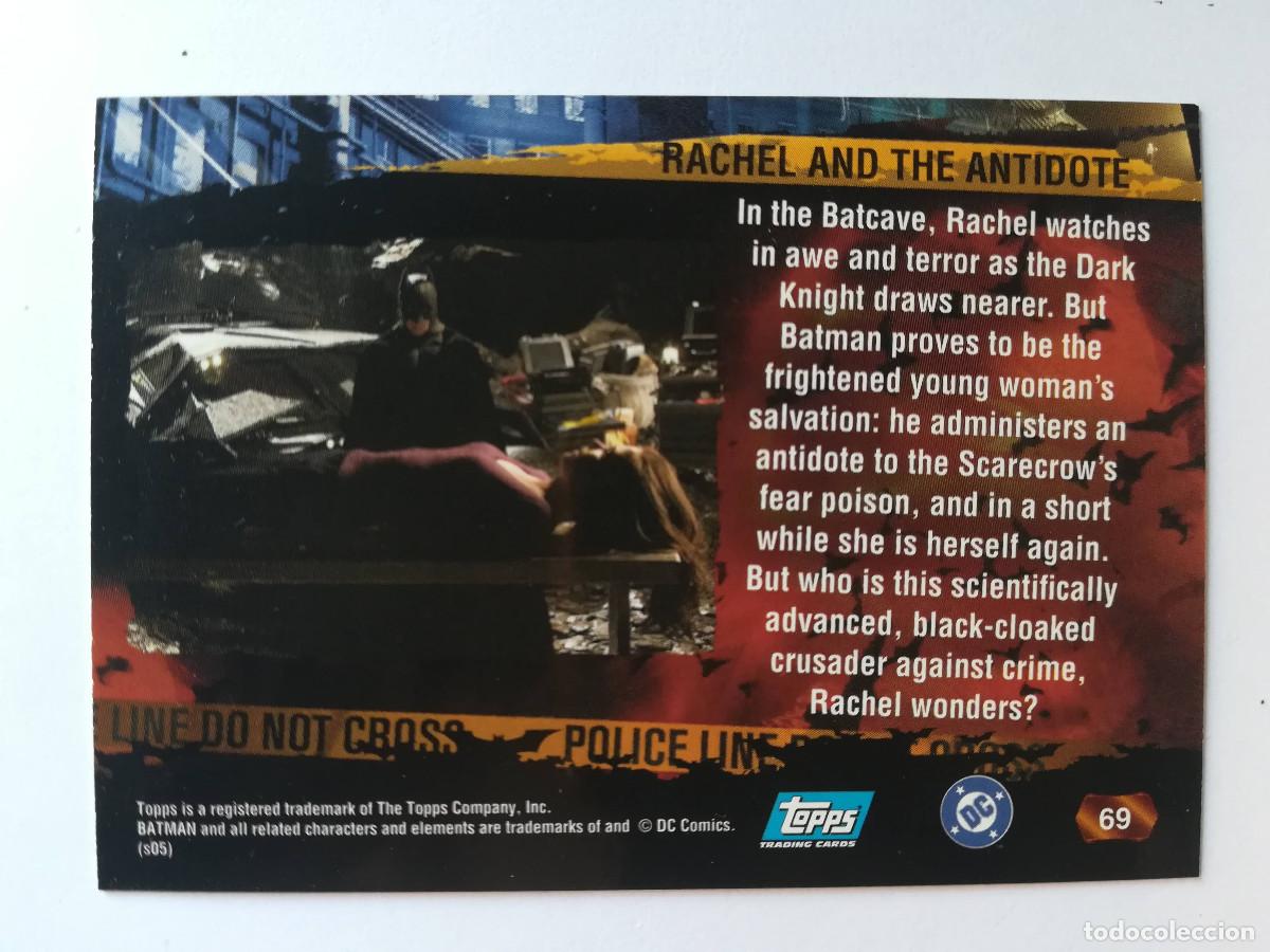 Trading cards: Batman Begins Topps N&ordm; 69. - Foto 2