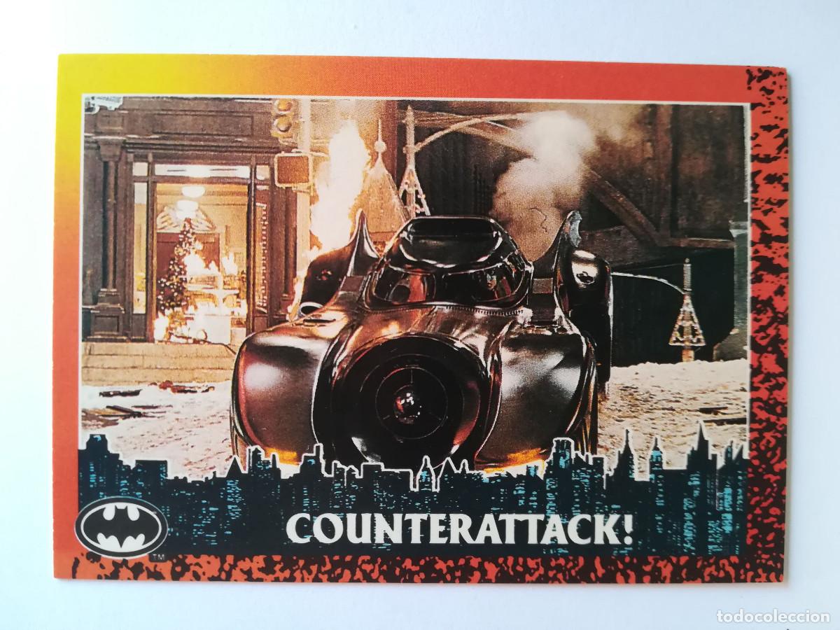 Trading cards: Batman Returns N&ordm; 24. Counterattack!. Topps 1992. - Foto 1