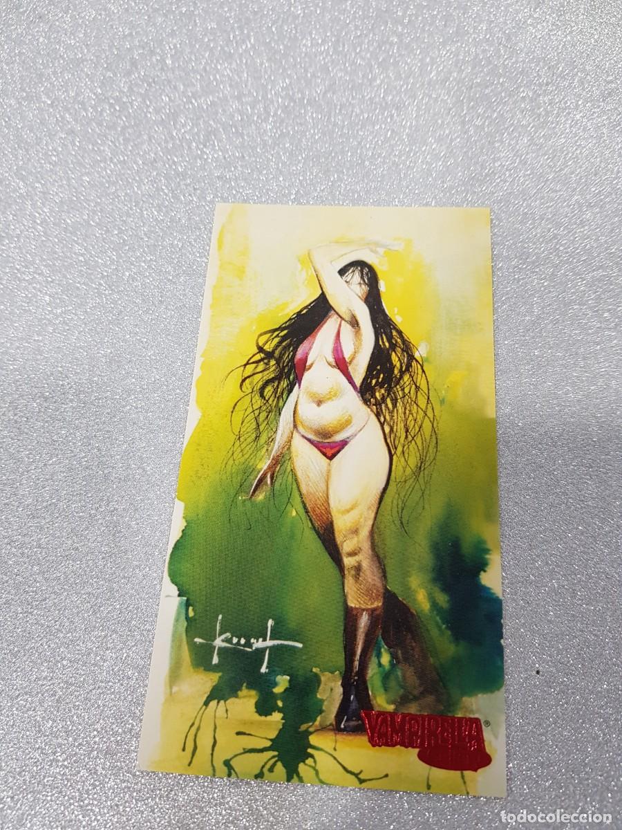 Trading Cards: carta Vampirella Gallery Topps N&ordm;34