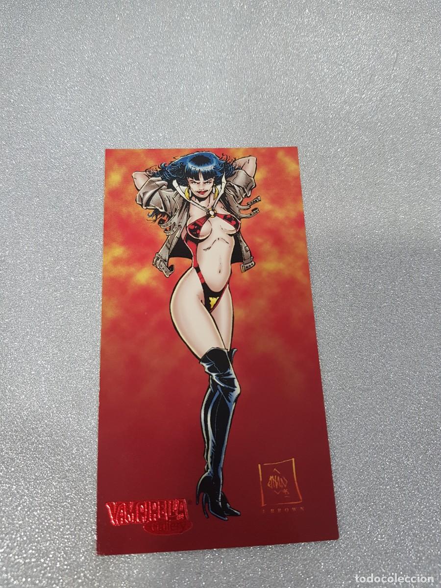Trading Cards: carta Vampirella Gallery Topps N&ordm;65