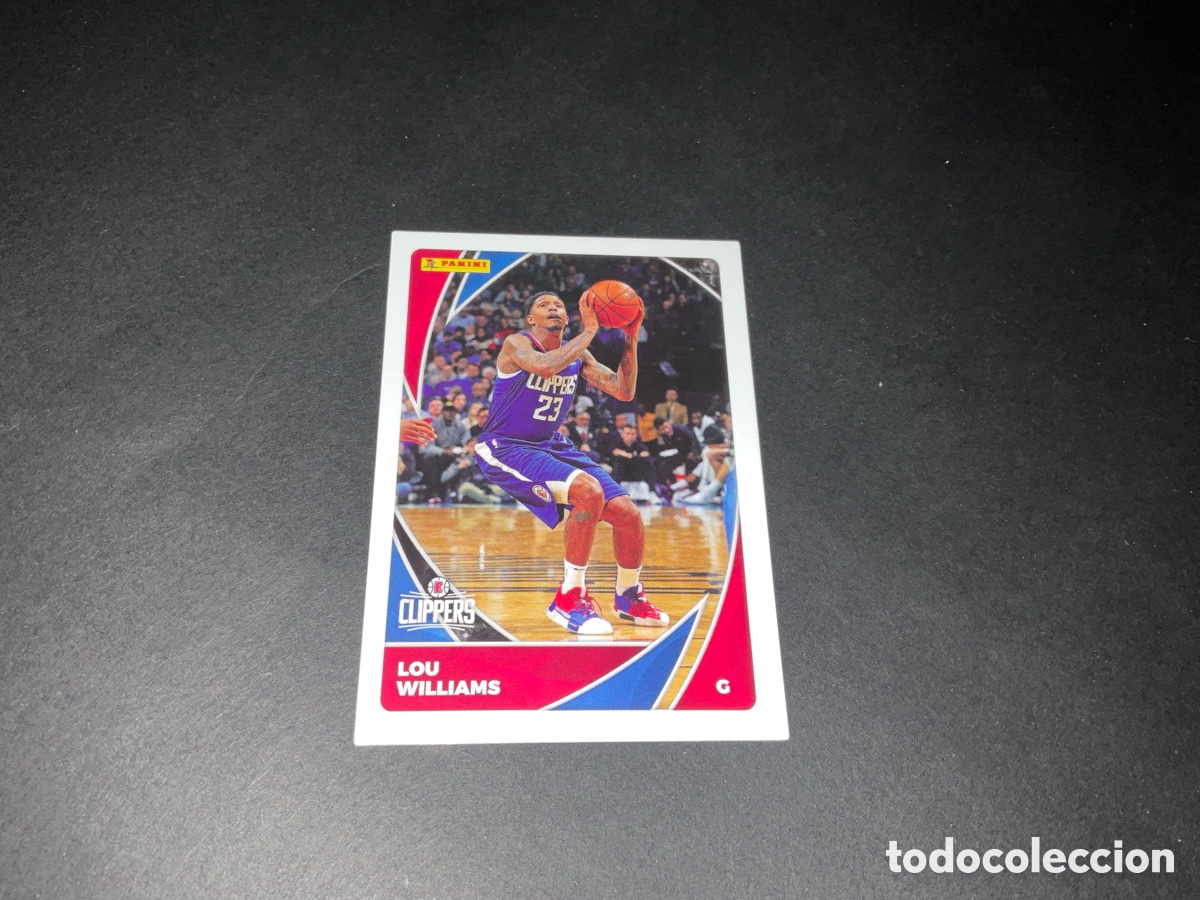 Figurine Collezionabili: ‼️LOU WILLIAMS N&ordm;41 LOS ANGELES CLIPPERS CARD NBA 2020-2021‼️