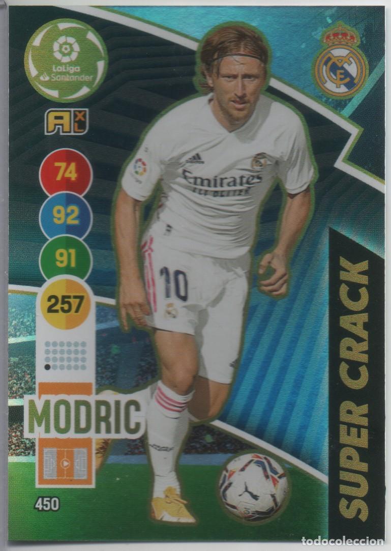 Trading Cards: Modric (Real Madrid) SuperCrack Adrenalyn de la Liga 2020-21 de Panini