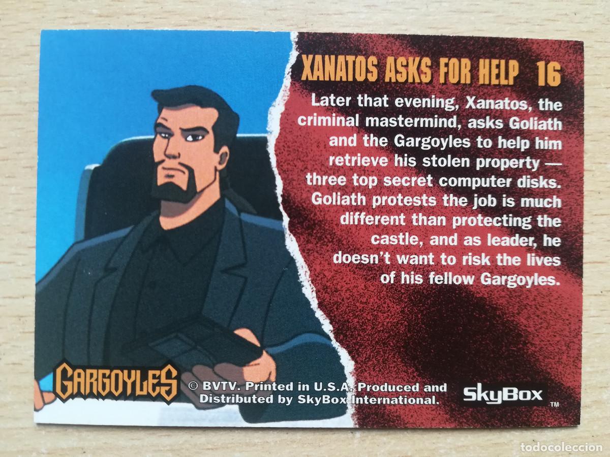 Trading cards: Gargoyles N&ordm; 16. Xanatos Asks For Help. Skybox. - Foto 2