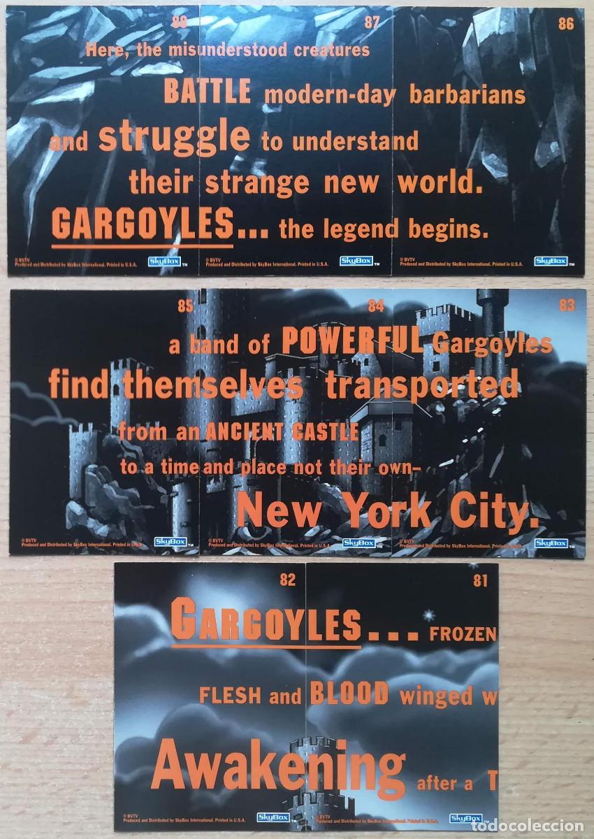 Trading cards: Gargoyles N&ordm; 83. Puzzle. Skybox. - Foto 4