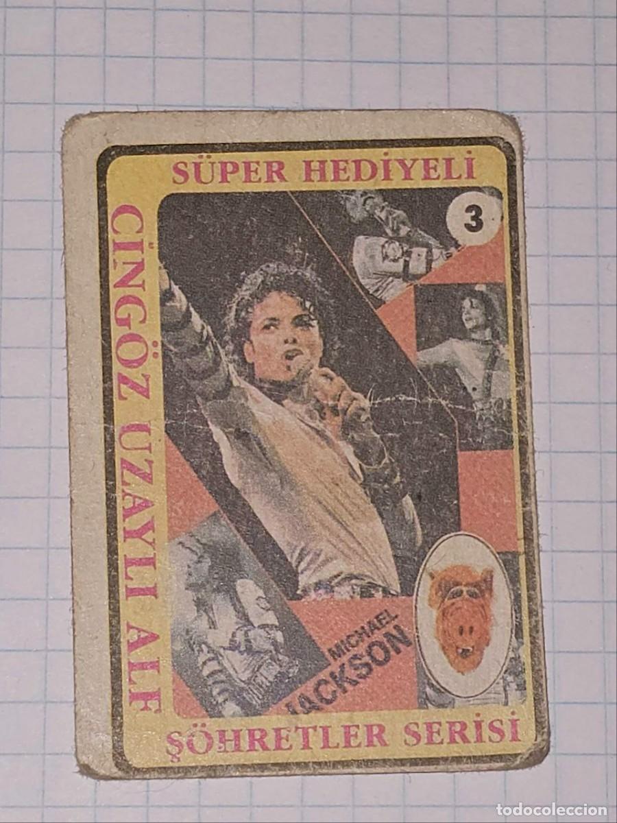 Trading cards: old vintage card Michael Jackson - Foto 1