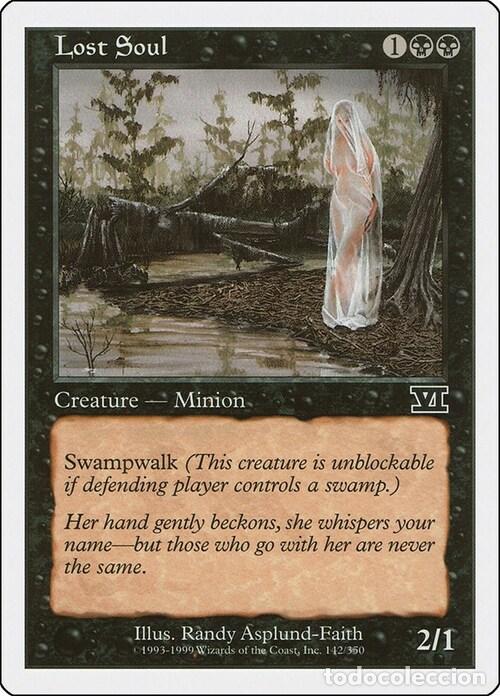 Trading Cards: Carta MTG-Anima Errante-Sesta Edizione-N.142-ITA-EX- - Magic the Gathering