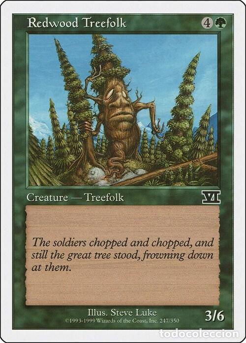 Trading Cards: Carta MTG-Silvantropi Sequoia-Sesta Edizione-N.247-ITA-EX- - Magic the Gathering