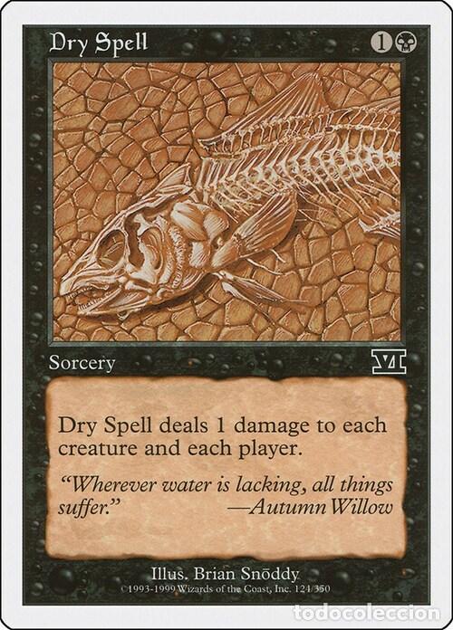 Trading Cards: Carta MTG-Prosciugare-Sesta Edizione-N.124-ITA-EX- - Magic the Gathering