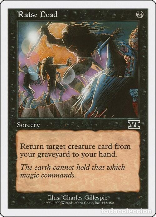 Trading Cards: Carta MTG-Risveglio dei Morti-Sesta Edizione-N.152-ITA-EX- - Magic the Gathering