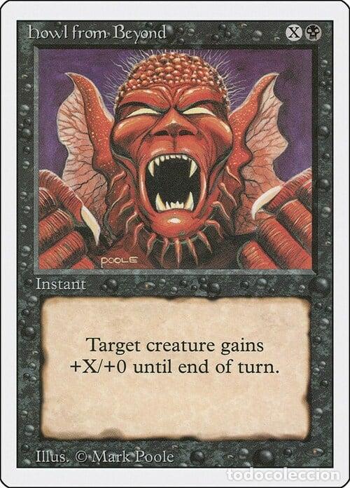 Trading Cards: Carta MTG-Howl from Beyond-Revised-N.114-EN-LP- - Magic the Gathering