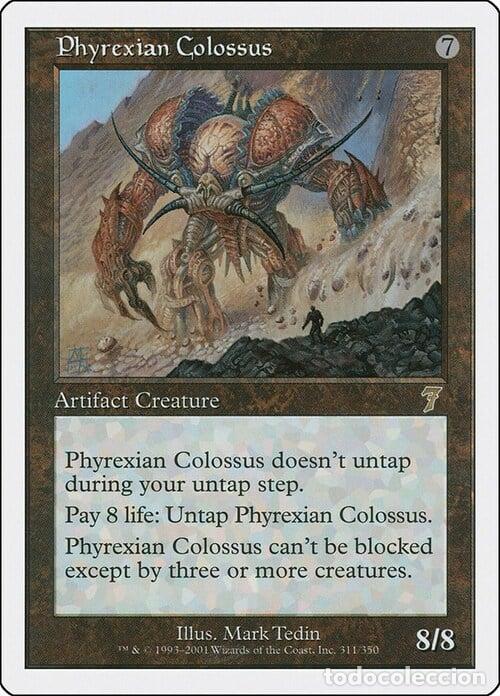 Trading Cards: Carta MTG-Colosso di Phyrexia-Settima Edizione-N.311-ITA-Good- - Magic the Gathering