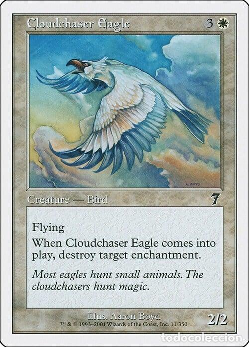 Trading Cards: Carta MTG-Aquila Caccianubi-Settima Edizione-N.011-ITA-EX- - Magic the Gathering