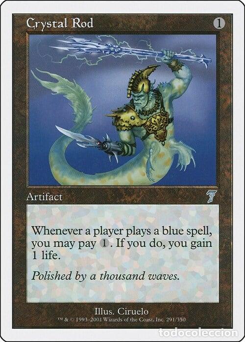 Trading Cards: Carta MTG-Scettro di Cristallo-Settima Edizione-N.291-ITA-Good- - Magic the Gathering
