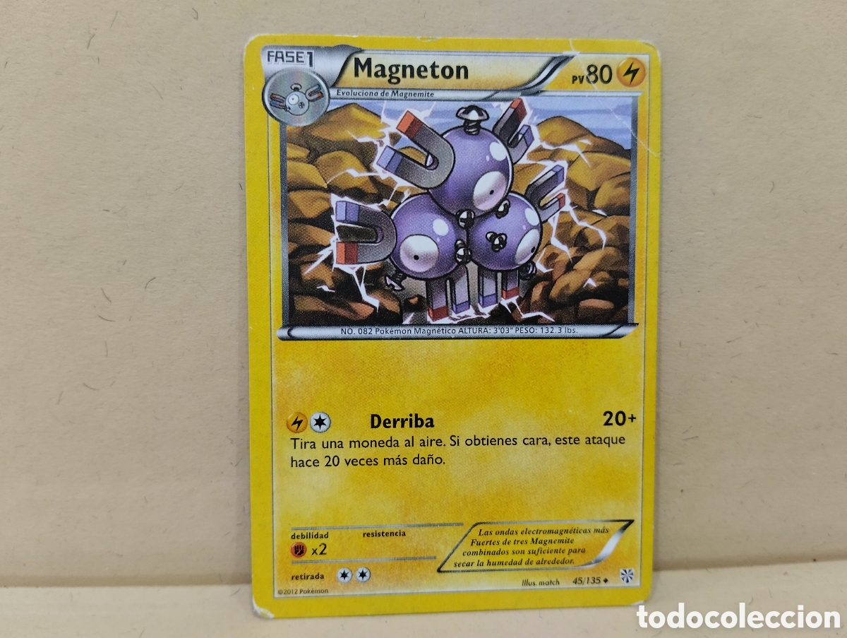 Trading cards: CARTA POKEMON MAGNETON 2012 - Foto 1