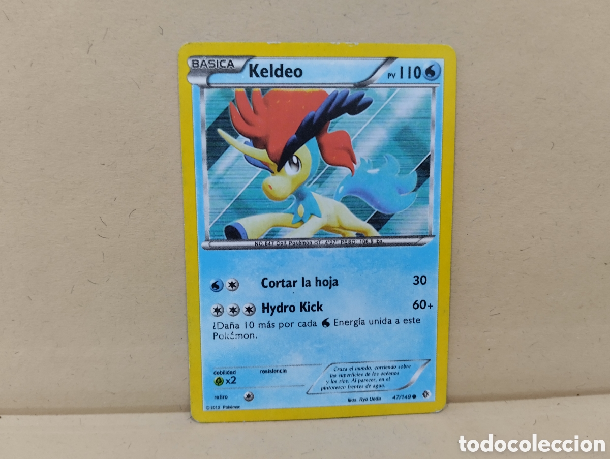 Trading cards: CARTA POKEMON KELDEO 2012 - Foto 1