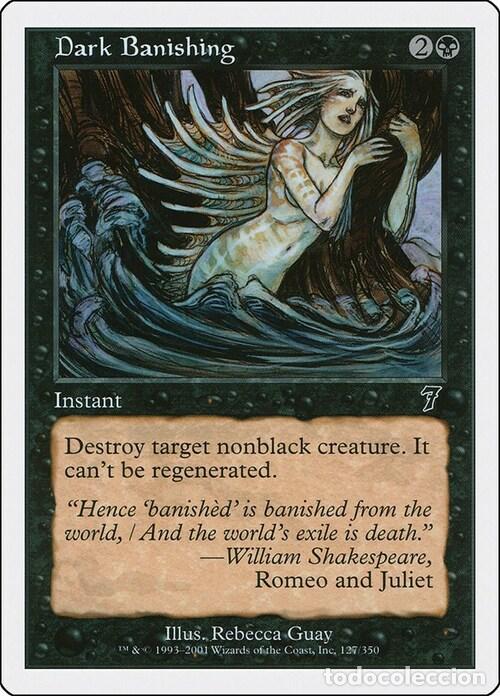 Trading Cards: Carta MTG-Esilio Oscuro-Settima Edizione-N.139-ITA-Good- - Magic the Gathering
