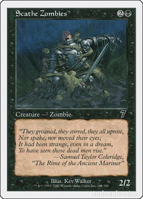 Trading Cards: Carta MTG-Zombi della Distruzione-Settima Edizione-N.145-ITA-Good- - Magic the Gathering