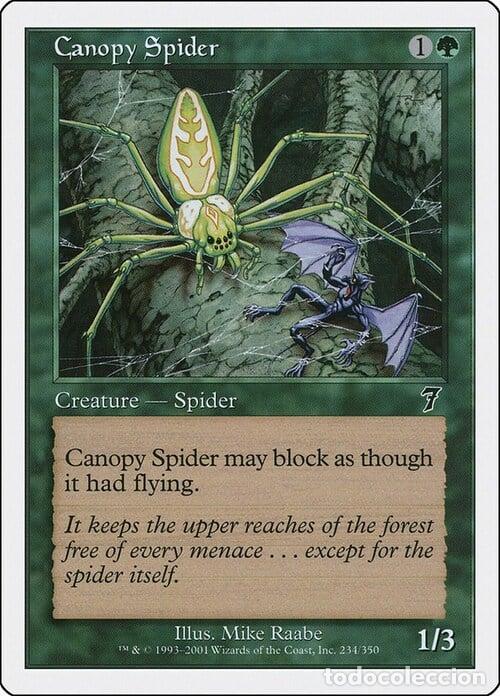 Trading Cards: Carta MTG-Ragno delle Fronde-Settima Edizione-N.249-ITA-Good- - Magic the Gathering