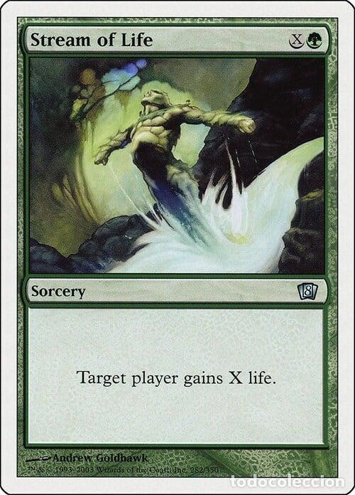 Trading Cards: Carta MTG-Fonte della Vita-Ottava Edizione-N.290-ITA-Good- - Magic the Gathering