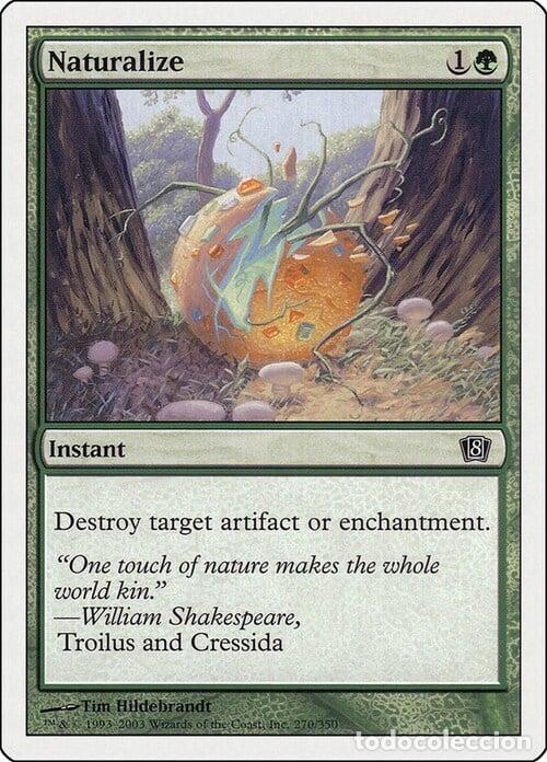 Trading Cards: Carta MTG-Ritorno alla Natura-Ottava Edizione-N.270-ITA-LP- - Magic the Gathering