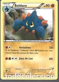 Cartas Colecion&aacute;veis: CROMOS DE POK&Eacute;MON DE FASE 1 BOLDORE PS 90 -DEL A&Ntilde;O 2011