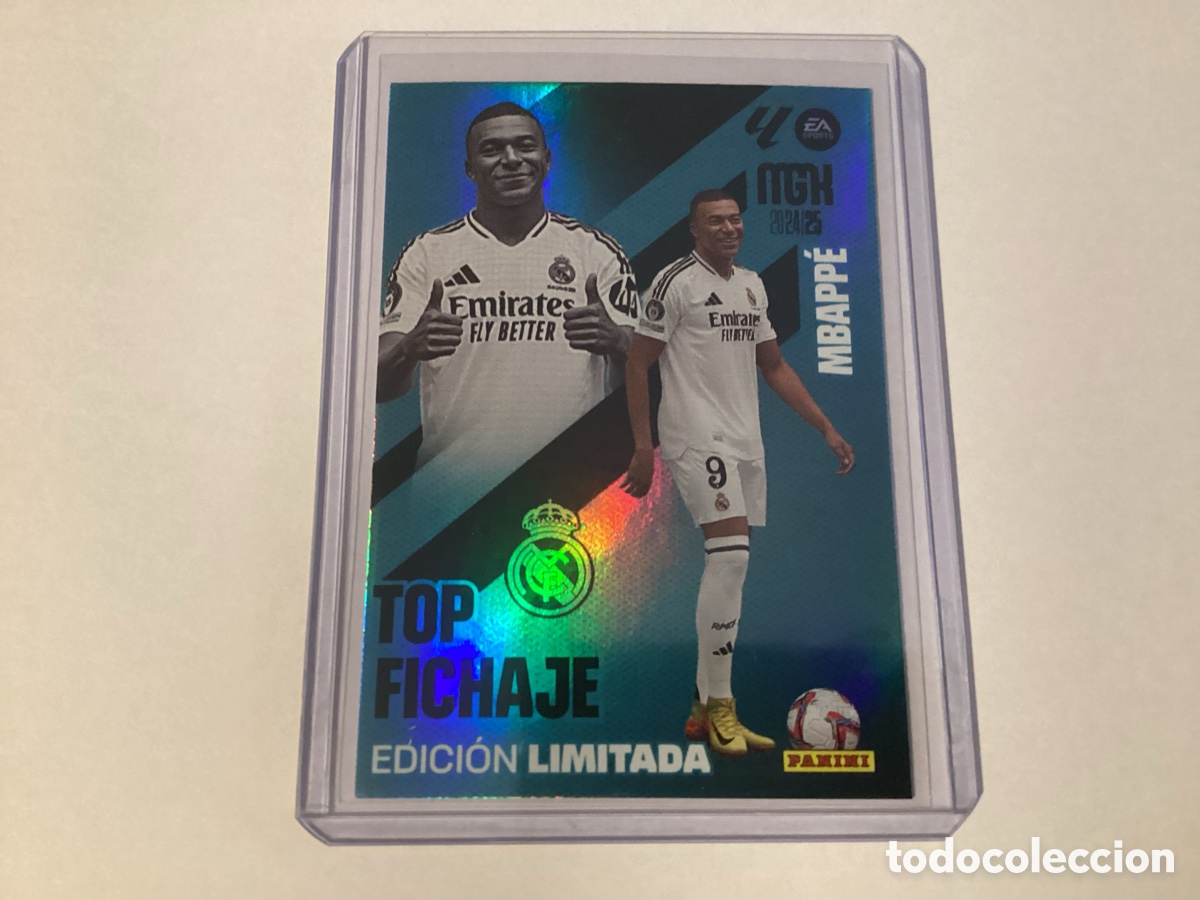 Trading cards: MBAPPE MGK 24 25 EDICION LIMITADA - Foto 1