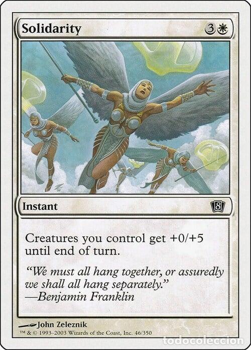 Trading Cards: Carta MTG-Solidariet&agrave;-Ottava Edizione-N.032-ITA-LP- - Magic the Gathering