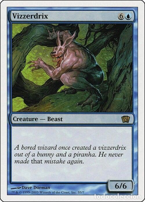 Trading Cards: Carta MTG-Vizzerdrix-Ottava Edizione-N.097-ITA-Good- - Magic the Gathering