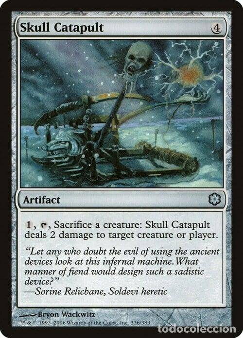 Trading Cards: Carta MTG-Catapulta di Teschi-Coldsnap Theme Decks-N.235-ITA-Good- - Magic the Gathering