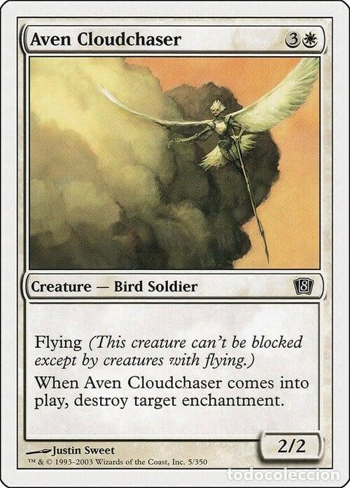 Trading Cards: Carta MTG-Caccianubi Aviano-Ottava Edizione-N.005-ITA-EX- - Magic the Gathering