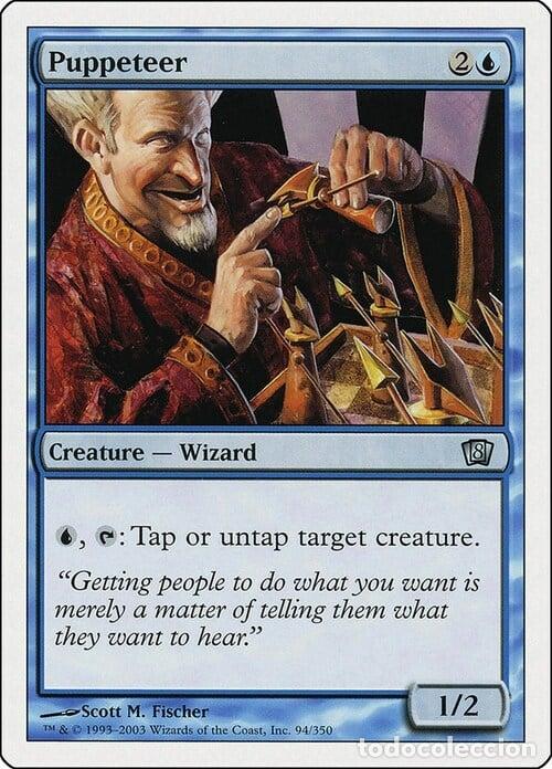 Trading Cards: Carta MTG-Burattinaio-Ottava Edizione-N.109-ITA-Good- - Magic the Gathering