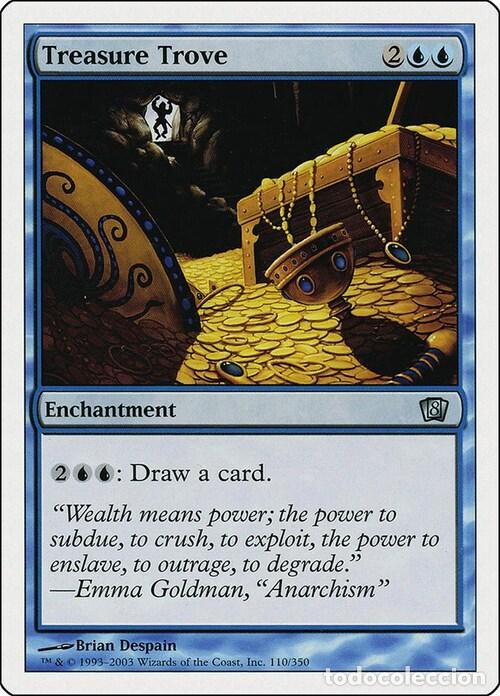 Trading Cards: Carta MTG-Tesoro Ritrovato-Ottava Edizione-N.113-ITA-Poor- - Magic the Gathering