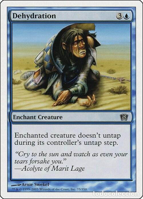 Trading Cards: Carta MTG-Disidratazione-Ottava Edizione-N.066-ITA-Good- - Magic the Gathering