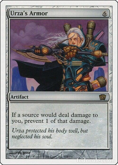 Trading Cards: Carta MTG-Armatura di Urza-Ottava Edizione-N.291-ITA-Good- - Magic the Gathering
