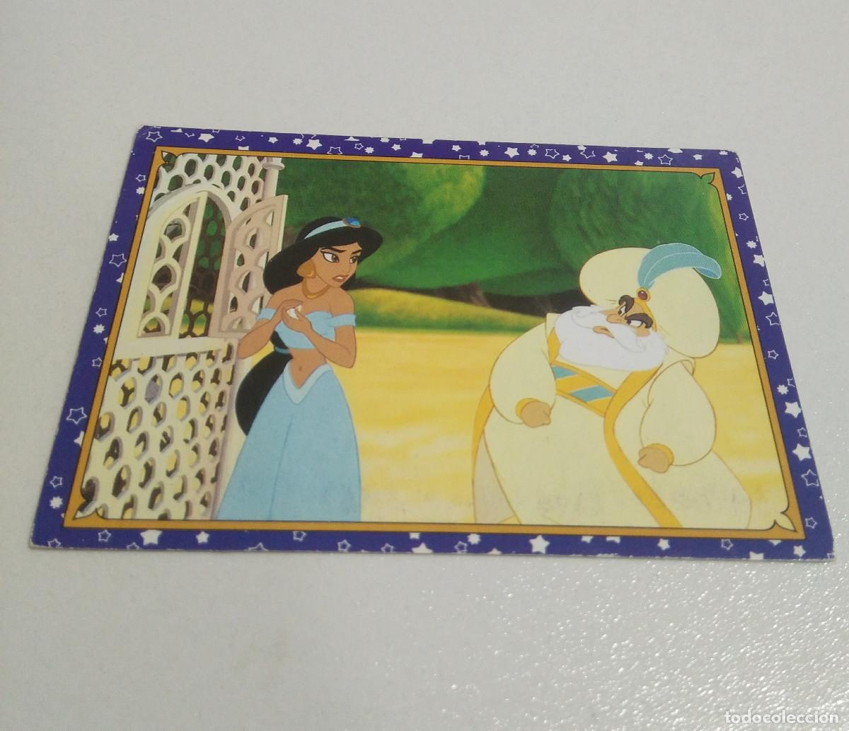 Trading Cards: trading card aladdin aladin panini antigua carta tarjeta pelicula disney yasmin sultan 16 0016 016