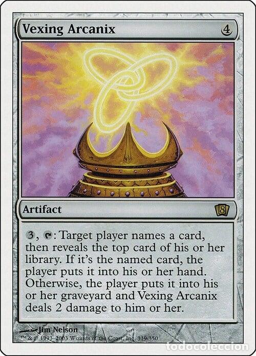 Trading Cards: Carta MTG-Reliquia Vessatrice-Ottava Edizione-N.318-ITA-LP- - Magic the Gathering