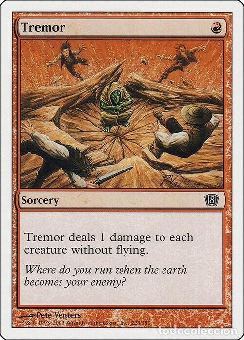 Trading Cards: Carta MTG-Tremor-Ottava Edizione-N.217-EN-Good- - Magic the Gathering