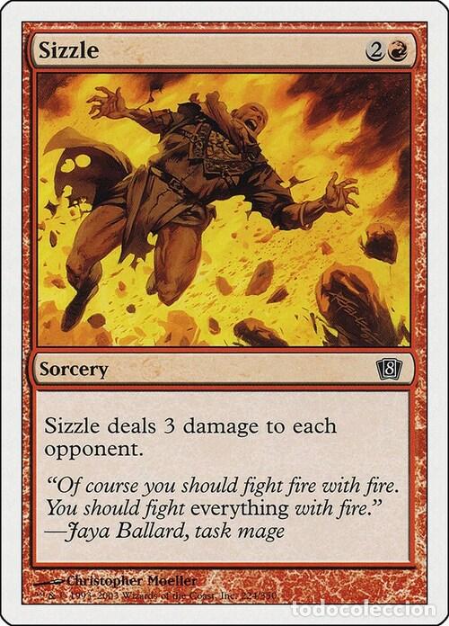 Trading Cards: Carta MTG-Ustionare-Ottava Edizione-N.223-ITA-Good- - Magic the Gathering