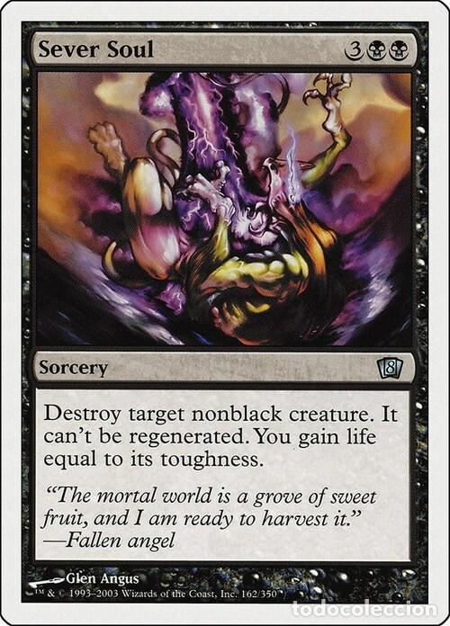 Trading Cards: Carta MTG-Recidere l'Anima-Ottava Edizione-N.149-ITA-Poor- - Magic the Gathering