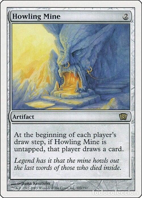 Trading Cards: Carta MTG-Miniera Ululante-Ottava Edizione-N.319-ITA-LP- - Magic the Gathering