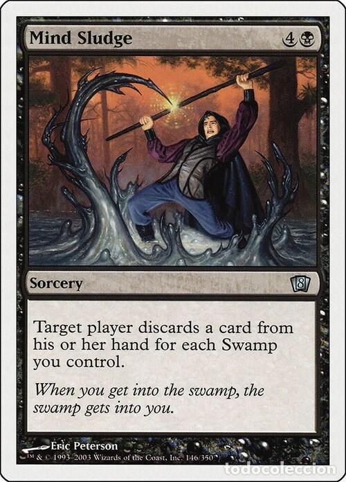 Trading Cards: Carta MTG-Fango Mentale-Ottava Edizione-N.156-ITA-Good- - Magic the Gathering