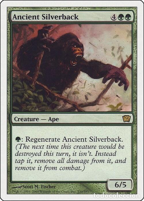 Trading Cards: Carta MTG-Antico Schienargento-Nona Edizione-N.256-ITA-EX- - Magic the Gathering