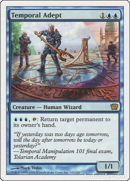 Trading Cards: Carta MTG-Cronomante-Nona Edizione-N.067-ITA-EX- - Magic the Gathering