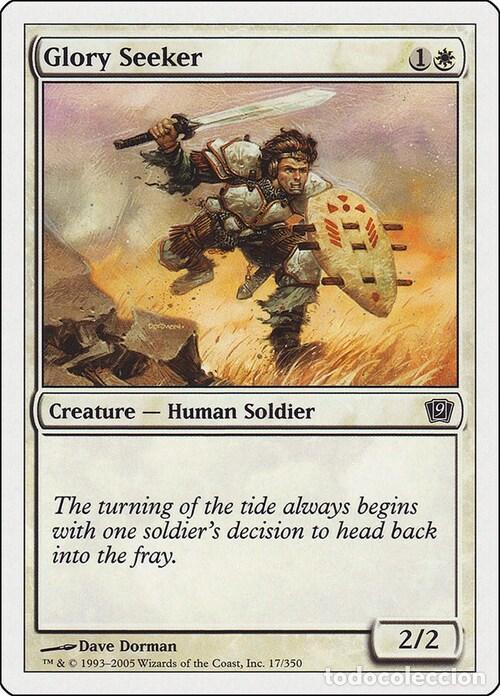 Trading Cards: Carta MTG-Cacciatore di Gloria-Nona Edizione-N.017-ITA-Good- - Magic the Gathering