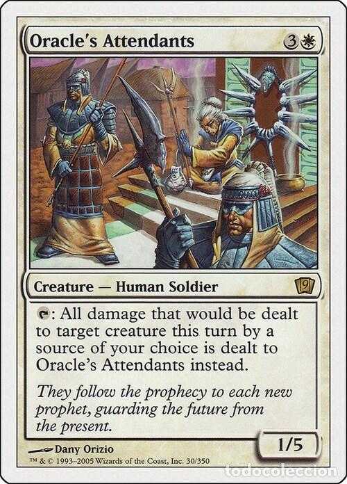 Trading Cards: Carta MTG-Attendenti dell'Oracolo-Nona Edizione-N.030-RUSSO-Good- - Magic the Gathering