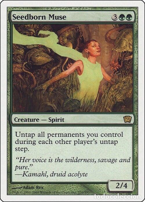 Trading Cards: Carta MTG-Musa Semigena-Nona Edizione-N.254-ITA-EX- - Magic the Gathering